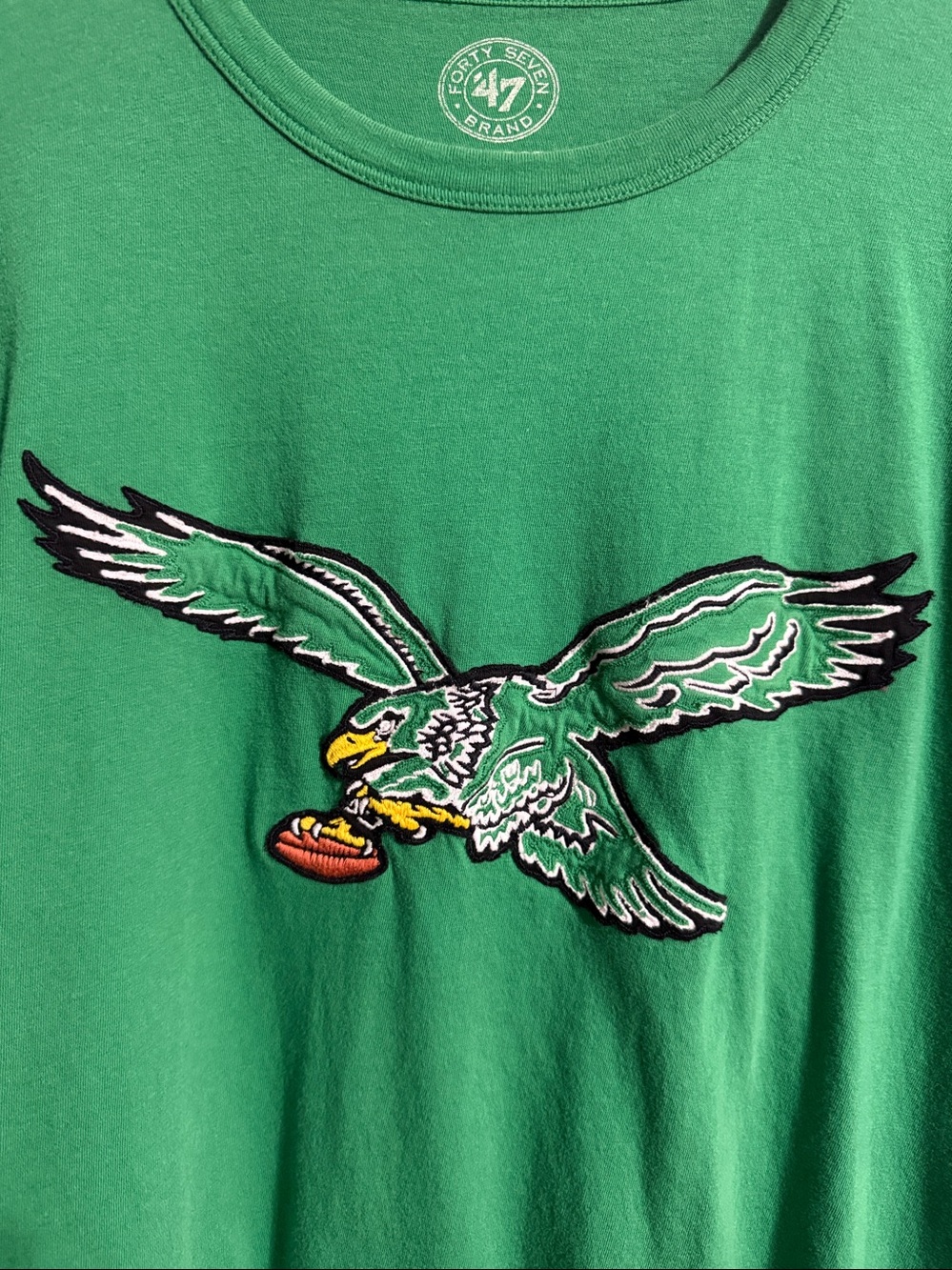 Forty Seven Brand PHILADELPHIA EAGLES HISTORIC GRIT VINTAGE '47 SCRUM TEE XL - Picture 4 of 7
